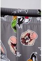 Pijama De Los Looney Tunes Blanca Y Gris Manga Corta Para Niño 2T A 5T 2T de WARNER BROS