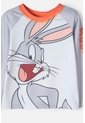 Conjunto De Baño De Bugs Bunny Multicolor Manga Larga Para Niño 2T A 5T 3T de WARNER BROS