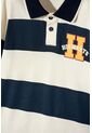 Camiseta Tipo Polo De Harry Potter Azul Y Almendra Para Niño 8 de WARNER BROS