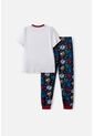 Pijama De Harry Potter Pantalón Largo Blanco Y Azul Para Niño 12 de WARNER BROS