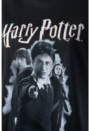 Camiseta De Harry Potter Regular Fit Para Mujer XS