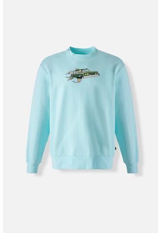 Buzo De Rick Y Morty Cerrado Azul Para Hombre XL WARNER BROS