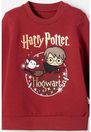 Conjunto De Harry Potter Rojo Bosque Para Bebé Niño 18-24