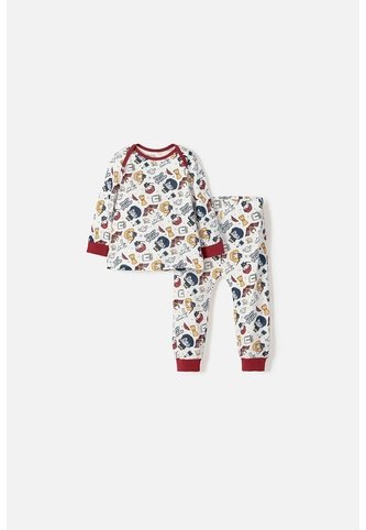 Pijama De Harry Potter Manga Larga Multicolor Para Bebé Niño 18-24 WARNER BROS