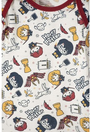 Pijama De Harry Potter Manga Larga Multicolor Para Bebé Niño 18-24