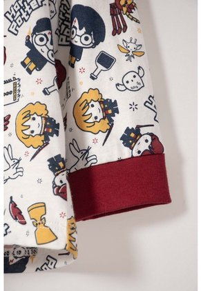 Pijama De Harry Potter Manga Larga Multicolor Para Bebé Niño 18-24