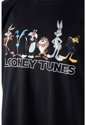 Camiseta De Looney Tunes Regular Fit Para Hombre XS