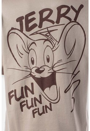 Camiseta De Tom Y Jerry Regular Fit Para Mujer M