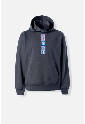 Buzo De Rick And Morty Gris Con Capucha Para Hombre M