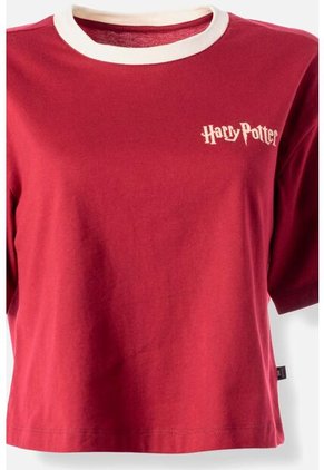 Camiseta De Harry Potter Boxy Fit Para Mujer M