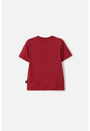 Camiseta De Harry Potter Manga Corta Rojo Para Niño 2T A 6T 4T