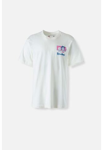 Camiseta De Rick Y Morty Regular Fit Para Hombre L WARNER BROS