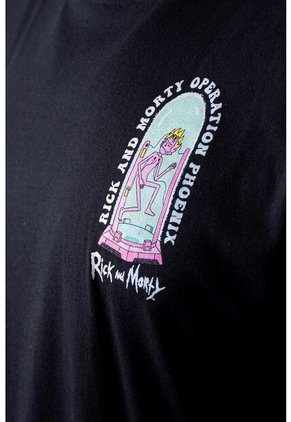 Camiseta De Rick Y Morty Regular Fit Para Hombre S