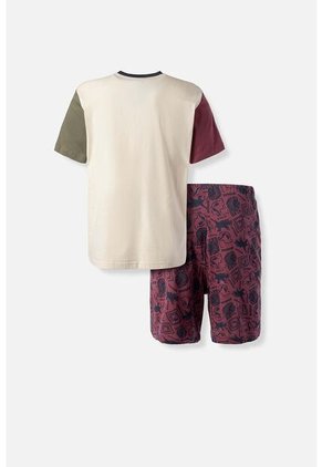 Pijama De Harry Potter Con Pantalon Corto Para Hombre M