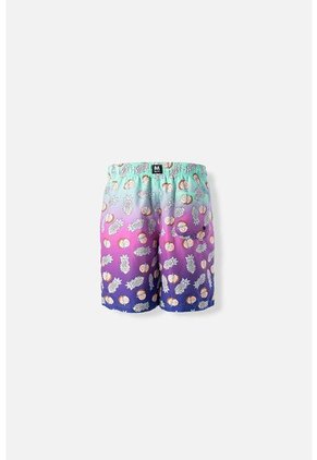 Pantaloneta De Baño De Rick Y Morty Multicolor Para Hombre XS