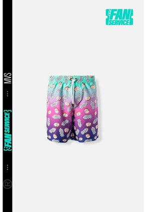 Pantaloneta De Baño De Rick Y Morty Multicolor Para Hombre XS
