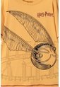 Camiseta De Harry Potter Manga Corta Mostaza Para Niño 6 de WARNER BROS