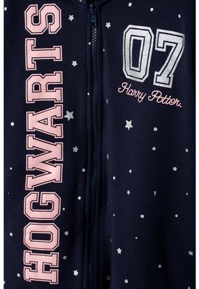 Buzo De Harry Potter Con Capucha Azul Para Niña 8