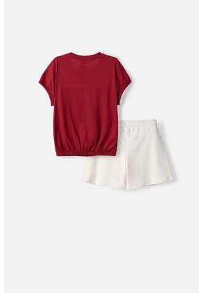 Conjunto De Harry Potter Con Short Multicolor Para Niña 12
