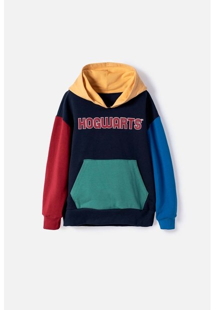 Buzo De Harry Potter Con Capucha Multicolor Para Niño 6