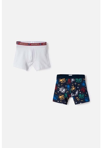 Pack X2 Boxer De Harry Potter Multicolor Para Niño 6