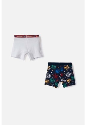 Pack X2 Boxer De Harry Potter Multicolor Para Niño 6