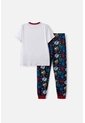Pijama De Harry Potter Pantalón Largo Blanco Y Azul Para Niño 12 de WARNER BROS