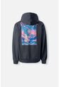 Buzo De Rick And Morty Gris Con Capucha Para Hombre L de WARNER BROS