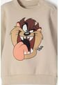 Buzo De Los Looney Tunes Caqui Estampado En Frente Para Bebé Niño 6-9 de WARNER BROS