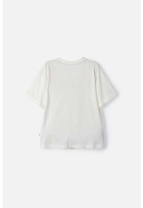 Camiseta De Harry Potter Manga Corta Marfil Para Niña 6