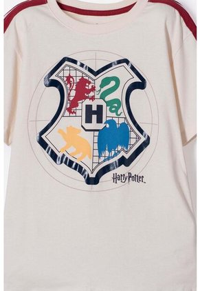 Conjunto De Harry Potter Con Bermuda Multicolor Para Niño 8