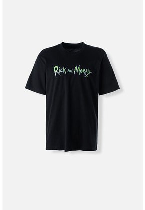 Camiseta De Rick & Morty Regular Fit Para Hombre M