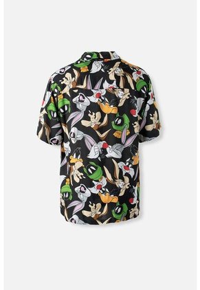 Camisa De Looney Tunes Multicolor Manga Corta Género Neutro M