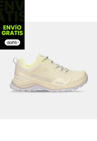 Tenis Outdoor Para Mujer Weinbrenner Beige Trekkr300 Weinbrenner