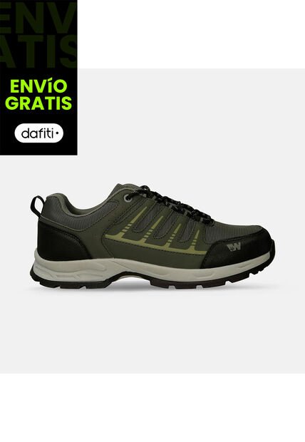 Tenis Outdoor Para Hombre Weinbrenner Negro Merlin Larix