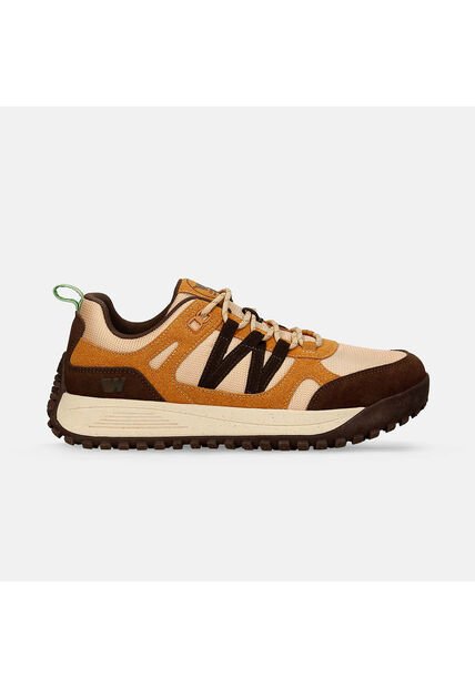 Tenis Outdoor Para Hombre Weinbrenner Beige-Café Miro Banff
