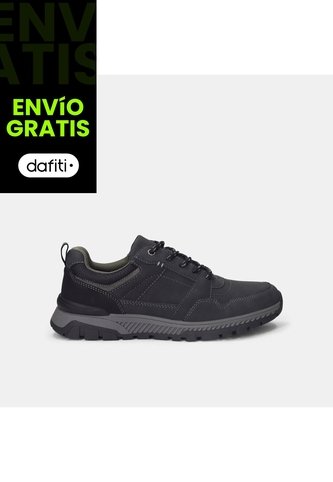 Tenis Outdoor Para Hombre Weinbrenner Negro Passo Weinbrenner