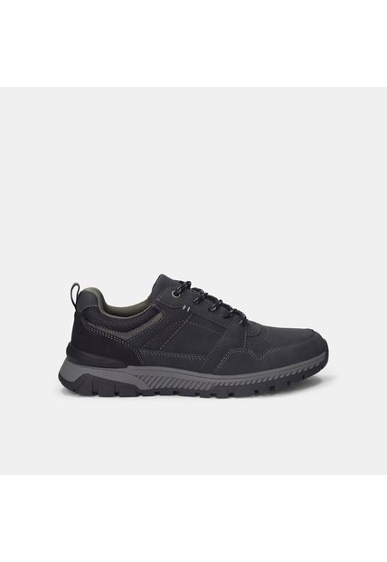 Tenis Outdoor Para Hombre Weinbrenner Negro Passo
