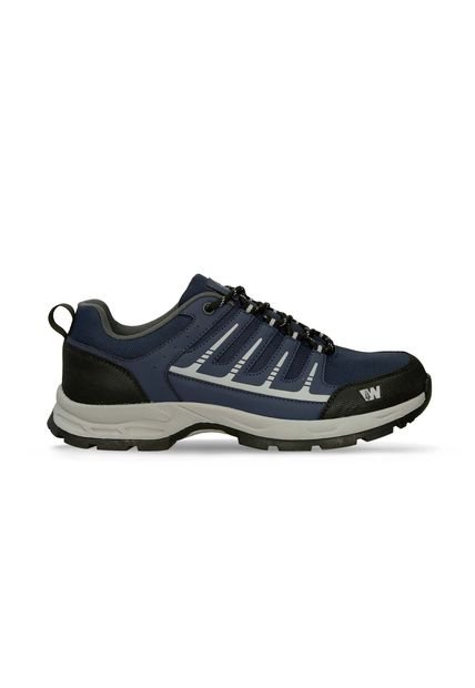 Tenis Outdoor Para Hombre Weinbrenner Azul Larix Elk
