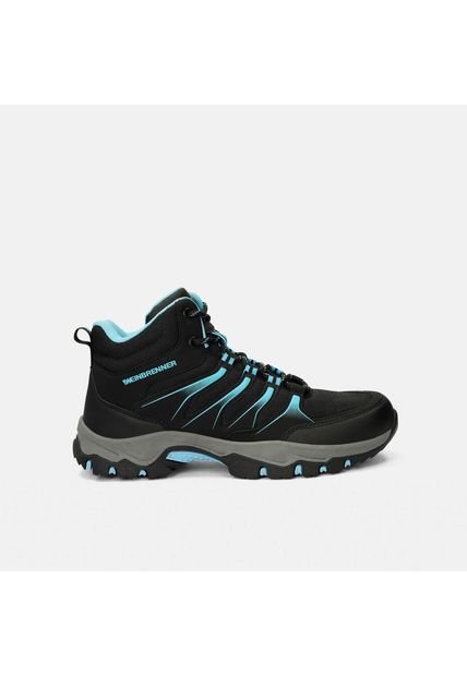 Tenis Outdoor Para Mujer Weinbrenner Negro Baxter Mazama Hi