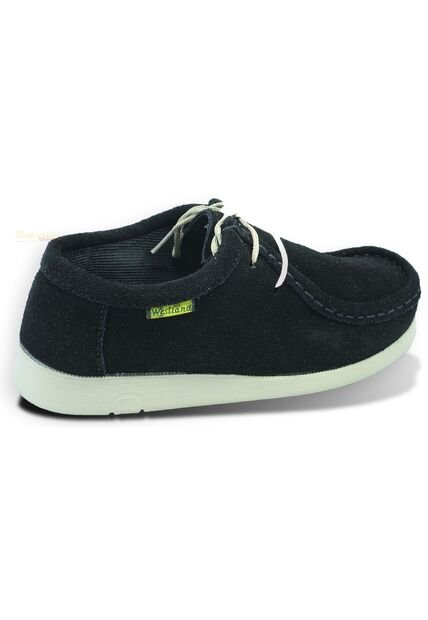 Calzado Wetland Cuero Gamuza Amarrar Suela Beige