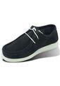 Calzado Wetland Cuero Gamuza Amarrar Suela Beige de Westland