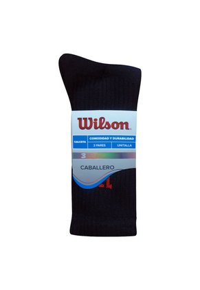 3 Pares Medias Wilson Calcetines Para Caballero Calceta