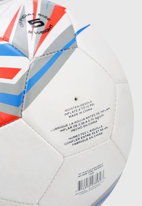 Balón Fútbol Blanco-Azul-Rojo Wilson Magnetic Rj #5