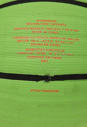 Balón de Basketball  Verde-Naranja Wilson Wave Phenom 295 Lior