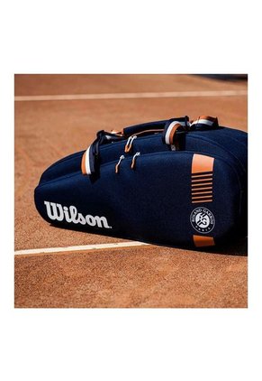Morral Raquetero Bolso Tenis Funda Wilson Roland Garros 6pk