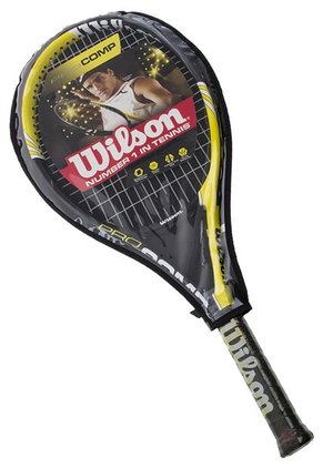 Raqueta de Tennis Wilson Pro Comp 100" Amarillo-Negro