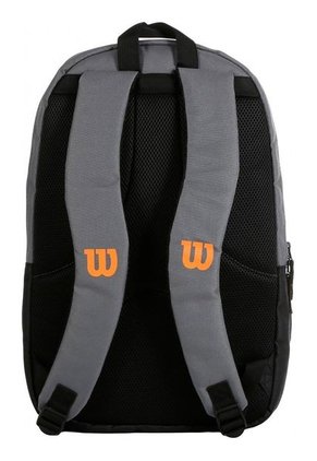 Morral Raquetero Tenis Wilson Burn Team 2pk Naranja