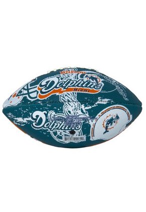 Balón de Fútbol Americano Wilson Miami Dolphins Verde-Naranja