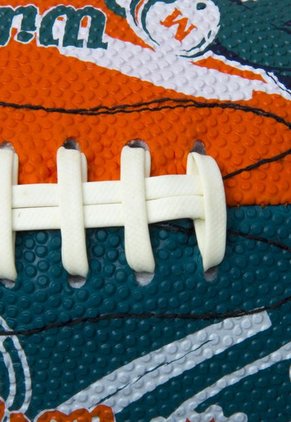 Balón de Fútbol Americano Wilson Miami Dolphins Verde-Naranja